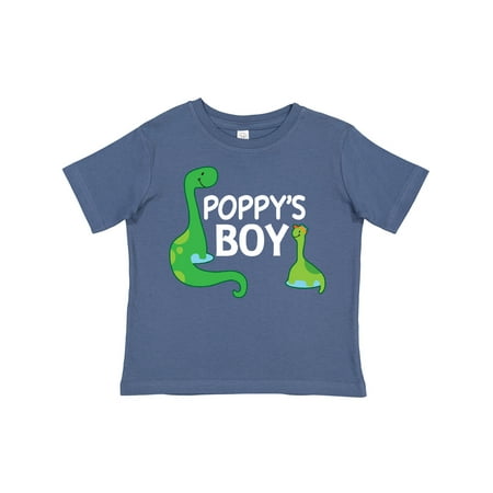 Inktastic Poppy s Boy Grandson Gift Toddler Boy Girl T-Shirt