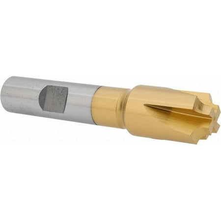 Hertel 1/8 Radius 5/8 Diam 4 Flute Cobalt Corner Rounding End Mill Single End TiN Finish 3 OAL 1/2 Shank Diam
Hertel 1/8 Radius 5/8 Diam 4 Flute Cobalt Corner Rounding End Mill Single End TiN Finish 3 OAL 1/2 Shank Diam