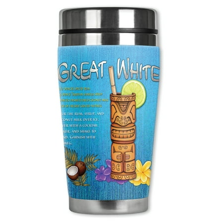 Mugzie brand 16-Ounce Stainless Steel Travel Mug with Insulated Wetsuit Cover - Great White
Mugzie brand 16-Ounce Stainless Steel Travel Mug with Insulated Wetsuit Cover - Great White
