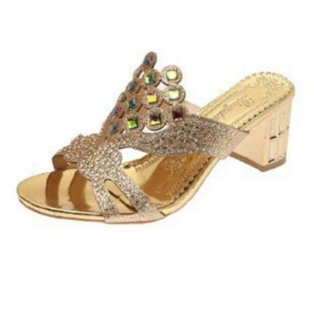 Dpityserensio Women s Comfortable Shoes Metal Sandals Flat Bottom Beaded Fashion Slippers Gold 6(37)
Dpityserensio Women s Comfortable Shoes Metal Sandals Flat Bottom Beaded Fashion Slippers Gold 6(37)