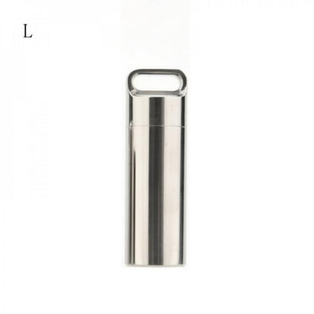 Pure Titanium Mini Sealed WaterProof Storage Pill Box Case Pendants Eco-Friendly Home Outdoor Pill Box
Pure Titanium Mini Sealed WaterProof Storage Pill Box Case Pendants Eco-Friendly Home Outdoor Pill Box