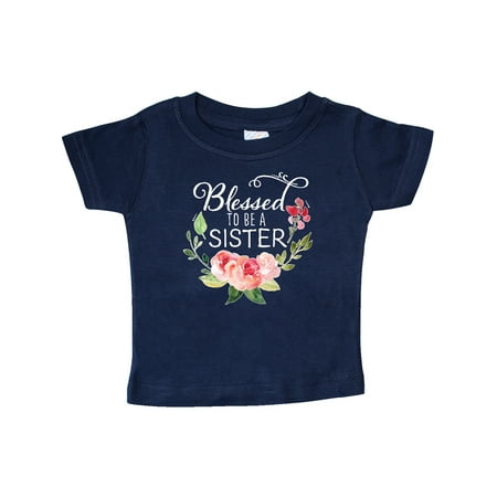 Inktastic Blessed to Be a Sister with Pink Flowers Gift Baby Boy or Baby Girl T-Shirt
Inktastic Blessed to Be a Sister with Pink Flowers Gift Baby Boy or Baby Girl T-Shirt