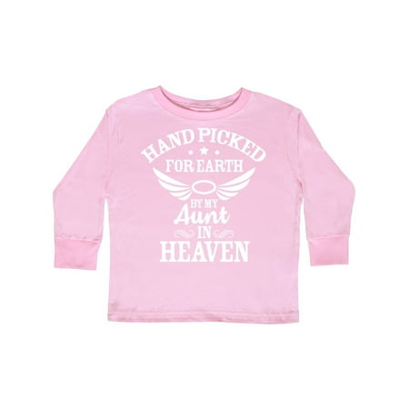 Inktastic Handpicked for Earth By My Aunt in Heaven with Angel Wings Gift Toddler Boy or Toddler Girl Long Sleeve T-Shirt
Inktastic Handpicked for Earth By My Aunt in Heaven with Angel Wings Gift Toddler Boy or Toddler Girl Long Sleeve T-Shirt