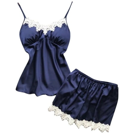 Womens Pajama Sets Suspenders Underwear Home Two Piece Lace Suspenders Home Womens Loungewear Set
Womens Pajama Sets Suspenders Underwear Home Two Piece Lace Suspenders Home Womens Loungewear Set