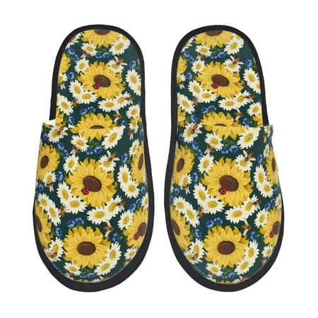 Qokaie Insects Of Flowers Print Fuzzy Slippers for Women – Soft Plush Indoor Slippers with EVA Sole Cozy and Comfortable for Home and Travel-Medium
Qokaie Insects Of Flowers Print Fuzzy Slippers for Women – Soft Plush Indoor Slippers with EVA Sole Cozy and Comfortable for Home and Travel-Medium