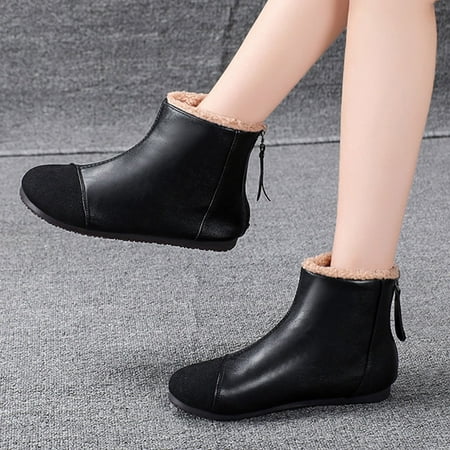 Christmas Fashion Stitching Plus Women s Shoes Ankle Flat Back Zipper Boots Women s Boots
Christmas Fashion Stitching Plus Women s Shoes Ankle Flat Back Zipper Boots Women s Boots