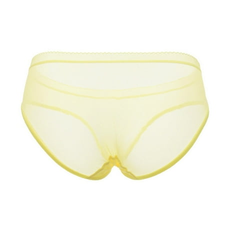 Aayomet Women Underpants Briefs Womens Underwear Comfortable Breathable Thin Mesh Peach Low Waist Seamless Girls Briefs Yellow L
Aayomet Women Underpants Briefs Womens Underwear Comfortable Breathable Thin Mesh Peach Low Waist Seamless Girls Briefs Yellow L