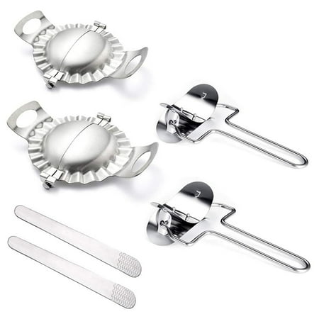 6PCS Dumpling Mold Dumpling Maker and Dough Press Kitchen Manual Pinch Dumpling Pie Ravioli Mould
6PCS Dumpling Mold Dumpling Maker and Dough Press Kitchen Manual Pinch Dumpling Pie Ravioli Mould