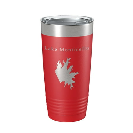 Lake Monticello Map Tumbler Travel Mug Insulated Laser Engraved Coffee Cup Arkansas 20 oz Red
Lake Monticello Map Tumbler Travel Mug Insulated Laser Engraved Coffee Cup Arkansas 20 oz Red