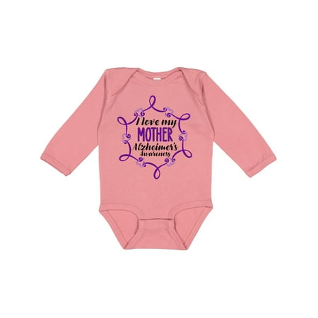 Inktastic I Love My Mother Alzheimer s Awareness with Purple Hearts Gift Baby Boy or Baby Girl Long Sleeve Bodysuit
Inktastic I Love My Mother Alzheimer s Awareness with Purple Hearts Gift Baby Boy or Baby Girl Long Sleeve Bodysuit