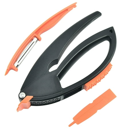 SANWOOD Garlic Mincer Multipurpose with Peeler Scraper Practical Labor Saving Handheld Garlic Press
SANWOOD Garlic Mincer Multipurpose with Peeler Scraper Practical Labor Saving Handheld Garlic Press