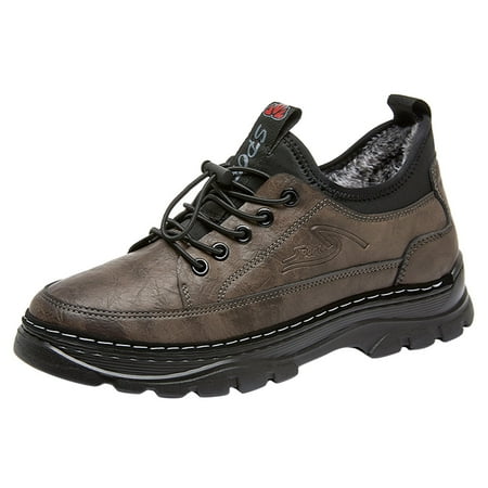 Qufokar Slippers For Men Size Hiking Shoes Mens Fashion Winter Men Snow Boots Flat Bottom Non Slip Waterproof Elastic Lace Up Solid Color Plush Warm And Comfortable
Qufokar Slippers For Men Size Hiking Shoes Mens Fashion Winter Men Snow Boots Flat Bottom Non Slip Waterproof Elastic Lace Up Solid Color Plush Warm And Comfortable