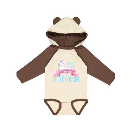 Inktastic Most Magical Little Cousin- cute unicorn Gift Baby Girl Long Sleeve Bodysuit
Inktastic Most Magical Little Cousin- cute unicorn Gift Baby Girl Long Sleeve Bodysuit