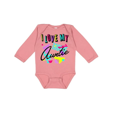 Inktastic I Love my Auntie- 80s retro style Gift Baby Boy or Baby Girl Long Sleeve Bodysuit
Inktastic I Love my Auntie- 80s retro style Gift Baby Boy or Baby Girl Long Sleeve Bodysuit