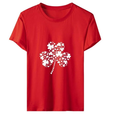 Womens Tops Corset Tops for Women Trendy Women Leisure Printed Pullover Short Sleeve T-Shirt Tops Blouse White Long Sleeve Shirts for Women Valentine Shirts for Women on Sale Clearance Red 2XL
Womens Tops Corset Tops for Women Trendy Women Leisure Printed Pullover Short Sleeve T-Shirt Tops Blouse White Long Sleeve Shirts for Women Valentine Shirts for Women on Sale Clearance Red 2XL
