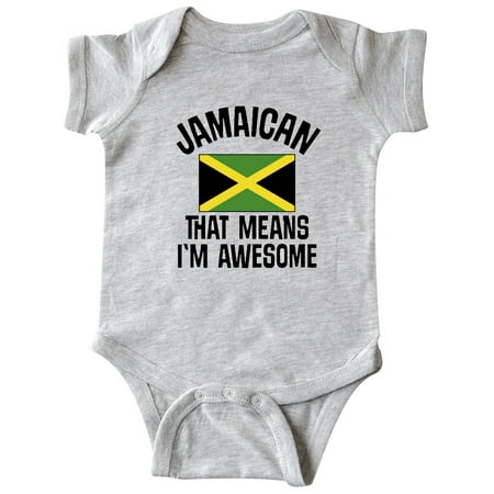 Inktastic Jamaica Awesome Jamaican Gift Baby Boy or Baby Girl Bodysuit