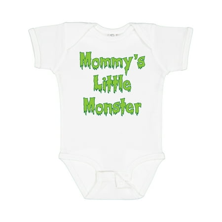Inktastic Mommy s Little Monster Gift Baby Boy or Baby Girl Bodysuit