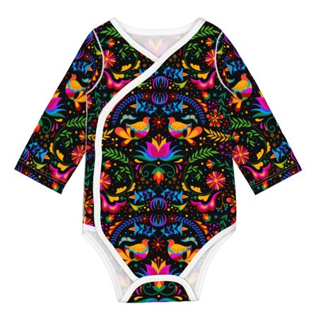 Matuu Mexican Flower Traditional1 for Baby Long-Sleeve Bodysuit Soft Cotton Comfortable and Breathable Perfect for Newborns and Infants
Matuu Mexican Flower Traditional1 for Baby Long-Sleeve Bodysuit Soft Cotton Comfortable and Breathable Perfect for Newborns and Infants