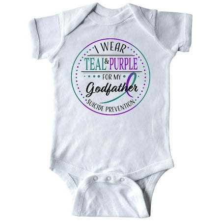 Inktastic Suicide Prevention- I Wear Teal and Purple for My Godfather Gift Baby Boy or Baby Girl Bodysuit
Inktastic Suicide Prevention- I Wear Teal and Purple for My Godfather Gift Baby Boy or Baby Girl Bodysuit