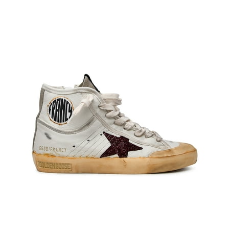 SNEAKER FRANCY IN PELLE BIANCA