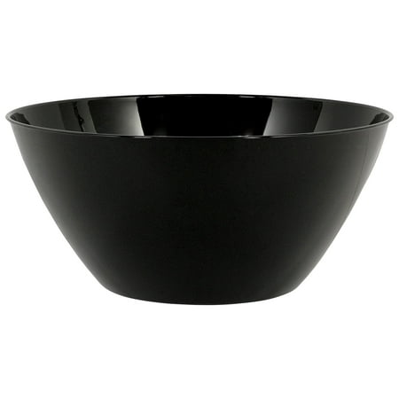 Amscan Party Bowl Jet Black 4/Pack (438805.10)