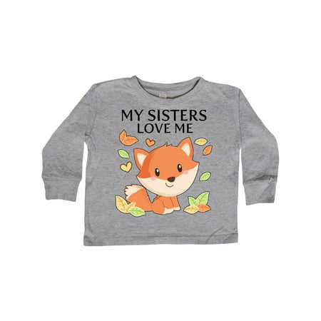 Inktastic My Sisters Love Me- little fox Gift Toddler Boy or Toddler Girl Long Sleeve T-Shirt
Inktastic My Sisters Love Me- little fox Gift Toddler Boy or Toddler Girl Long Sleeve T-Shirt