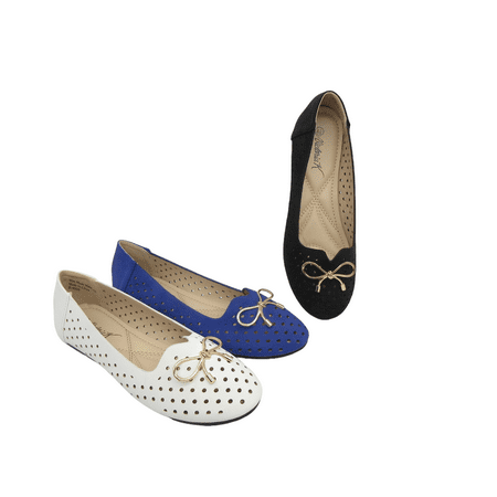 Women Fashion Comfort Flats W/bow Lope.