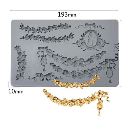 3D Relief Wreath Fondant Chocolate Baking Mould Cake-Topper Decorating Tools Epoxy Resin Silicone Mold Easy to Clean
3D Relief Wreath Fondant Chocolate Baking Mould Cake-Topper Decorating Tools Epoxy Resin Silicone Mold Easy to Clean