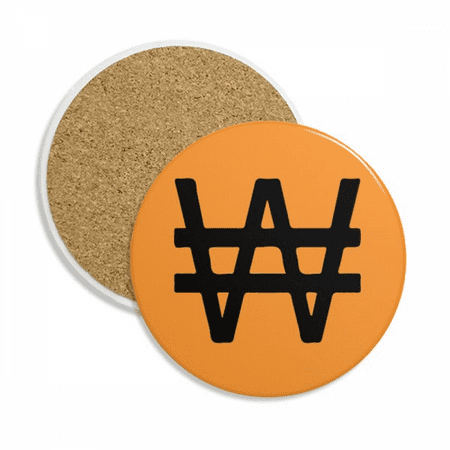 Korea Currency Symbol KRW Coaster Cup Mug Tabletop Protection Absorbent Stone
Korea Currency Symbol KRW Coaster Cup Mug Tabletop Protection Absorbent Stone