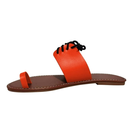 Jsezml Flip Flops for Women Lace Up Flat Sandals Toe Ring Casual Beach Slippers Comfort Travel Shoes Ladies Summer Flats
Jsezml Flip Flops for Women Lace Up Flat Sandals Toe Ring Casual Beach Slippers Comfort Travel Shoes Ladies Summer Flats