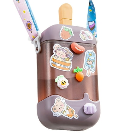 Hesroicy Ice Cream Water Bottle - BPA-Free Leakproof with Straw and Adjustable Strap - Fun Sippy Cup for Adults
Hesroicy Ice Cream Water Bottle - BPA-Free Leakproof with Straw and Adjustable Strap - Fun Sippy Cup for Adults