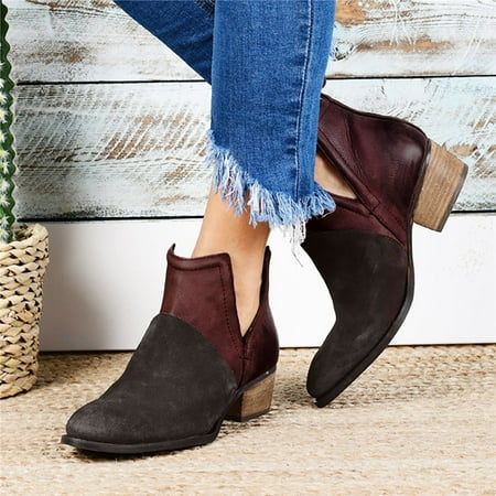 Women s Ladies Leisure Fashion Round Toe Joint Thick Square Heel Boots Shoes Note Please Buy One Or Two Sizes Larger
Women s Ladies Leisure Fashion Round Toe Joint Thick Square Heel Boots Shoes Note Please Buy One Or Two Sizes Larger