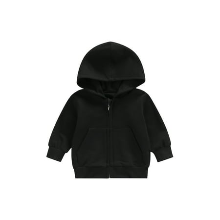 Toddler Baby Boys Girls Autumn Casual Hoodies Long Sleeves Hooded Sweatshirt Zipper Closure Loose Jacket Coat
Toddler Baby Boys Girls Autumn Casual Hoodies Long Sleeves Hooded Sweatshirt Zipper Closure Loose Jacket Coat