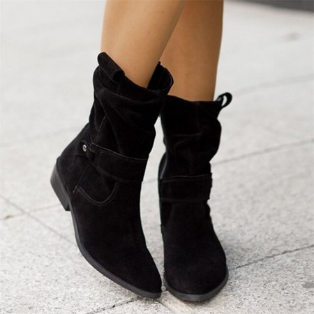 Boots Woman Winter 2022 Low Heels Round Toe Suede Black Solid Color Women Shoes Plus Size Casual Zipper Female Knee High Boo
Boots Woman Winter 2022 Low Heels Round Toe Suede Black Solid Color Women Shoes Plus Size Casual Zipper Female Knee High Boo