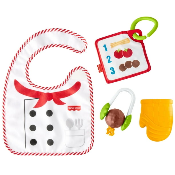 Fisher-Price Cutest Chef Gift Set, 4-Piece Infant Toy