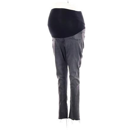 Pre-Owned Indigo Blue Women s Size L Maternity Jeans