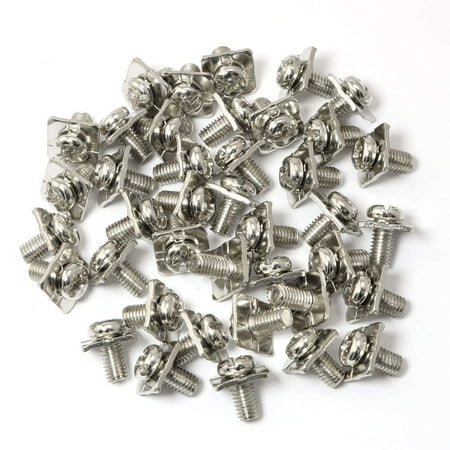 PZRT 40pcs M5x10 Terminal Block Screws with 12x12mm Square Washers Nickel Plated Carbon Steel Silver
PZRT 40pcs M5x10 Terminal Block Screws with 12x12mm Square Washers Nickel Plated Carbon Steel Silver