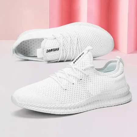 Women‘s Casual Sneakers Classic Outdoor Flying Woven Breathable Low Top Lace-up Running Shoes
Women‘s Casual Sneakers Classic Outdoor Flying Woven Breathable Low Top Lace-up Running Shoes
