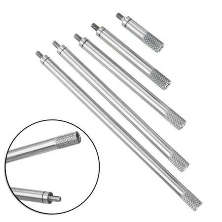 5x Indicator Dials Kit Indicator Extension Stem Rod M2.5-100mm High Speed Steel