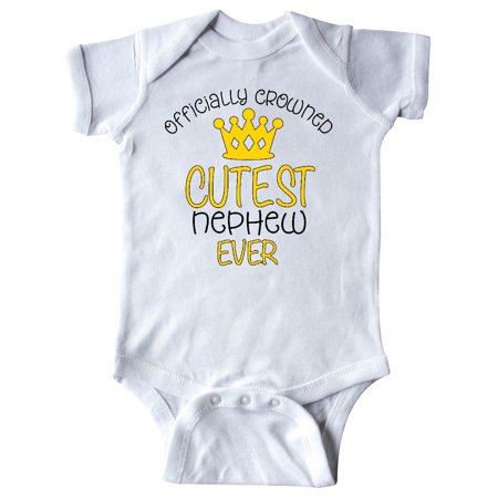 Inktastic Officially Crowned Cutest Nephew Ever gold crown Gift Baby Boy Bodysuit
Inktastic Officially Crowned Cutest Nephew Ever gold crown Gift Baby Boy Bodysuit