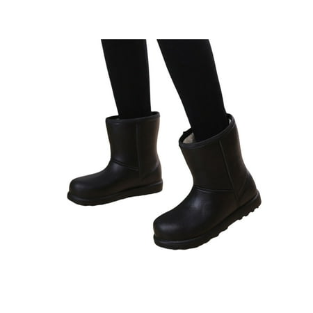 Frontwalk Women s Garden Shoes Plush Lining Rain Boots Waterproof Snow Boot Outdoor Lightweight Rainboot Ladies Mid Calf Black 7.5
Frontwalk Women s Garden Shoes Plush Lining Rain Boots Waterproof Snow Boot Outdoor Lightweight Rainboot Ladies Mid Calf Black 7.5