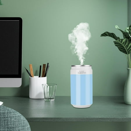 Air Humidifier Flame USB Auto Shut Off Diffuser Silent
