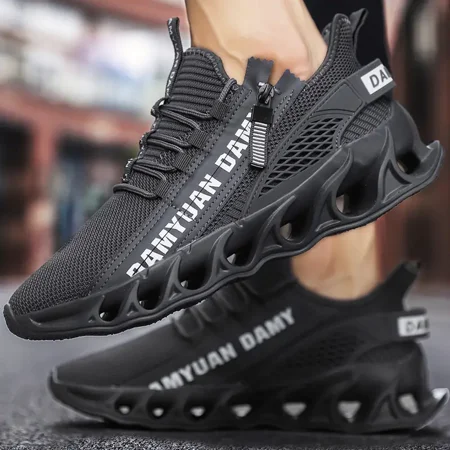 Men‘s Knit Breathable Comfortable Shock Absorption Athletic Shoes For Running Tennis
Men‘s Knit Breathable Comfortable Shock Absorption Athletic Shoes For Running Tennis