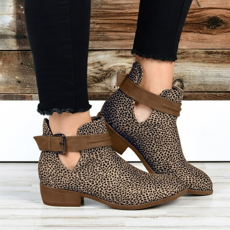 christmas women shoes short toe booties heels retro buckle round strap non slip women s boots
christmas women shoes short toe booties heels retro buckle round strap non slip women s boots