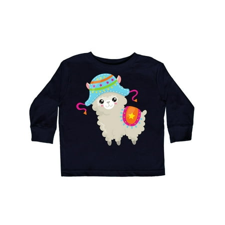 Inktastic Cute Llama with Colorful Hat and Blanket Gift Toddler Boy or Toddler Girl Long Sleeve T-Shirt
Inktastic Cute Llama with Colorful Hat and Blanket Gift Toddler Boy or Toddler Girl Long Sleeve T-Shirt