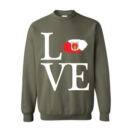 Love Mexico State of Tlaxcala Unisex Crewneck Sweatshirt