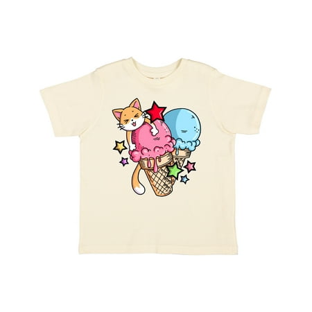 Inktastic Ice Cream Cones with Orange Cat and Stars Gift Toddler Boy or Toddler Girl T-Shirt
Inktastic Ice Cream Cones with Orange Cat and Stars Gift Toddler Boy or Toddler Girl T-Shirt