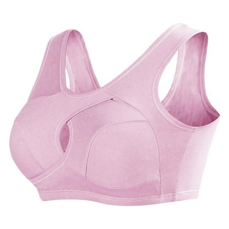 Dcastle Clearance! Women Sports Bras Solid Color Comfortable Sport Bra New Female No Steel Ring Lightweight Support Running Casual Sports Bra Pink 3XL
Dcastle Clearance! Women Sports Bras Solid Color Comfortable Sport Bra New Female No Steel Ring Lightweight Support Running Casual Sports Bra Pink 3XL