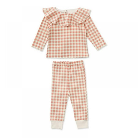 URMAGIC 6M-3T Baby Unisex Pajamas Top with Pants Set 2 Piece Outfit Organic Cotton Clothing Set for Infant Baby Boys Girls
URMAGIC 6M-3T Baby Unisex Pajamas Top with Pants Set 2 Piece Outfit Organic Cotton Clothing Set for Infant Baby Boys Girls