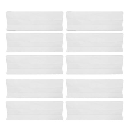 NUOLUX 10pcs Plastic Shelf Dividers L Shaped Commodity Organization Baffles Closet Shelf Divider
NUOLUX 10pcs Plastic Shelf Dividers L Shaped Commodity Organization Baffles Closet Shelf Divider